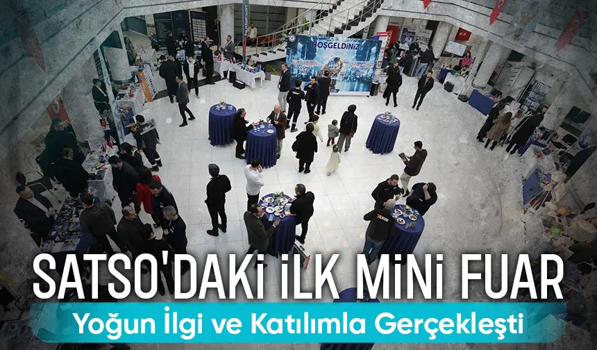 SATSO'daki ilk mini fuara yoğun ilgi