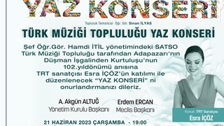 SATSO'dan 21 Haziran'da Sanat ve Kültür Şöleni