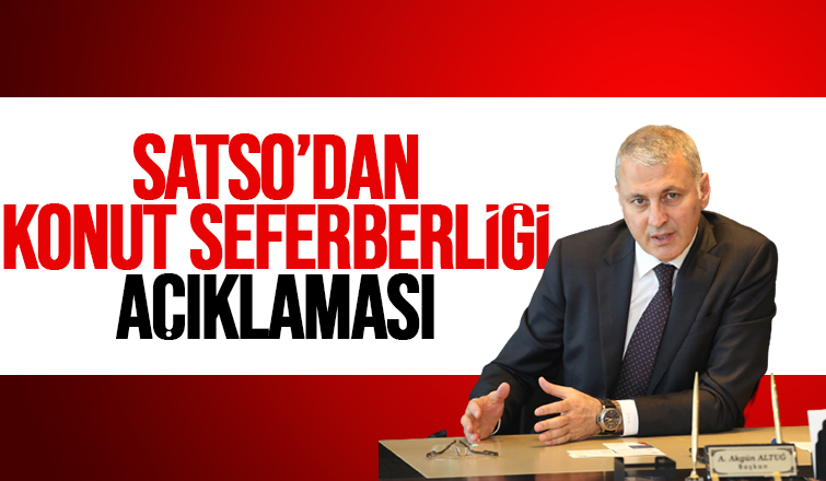 SATSO'dan konut seferberliğine destek