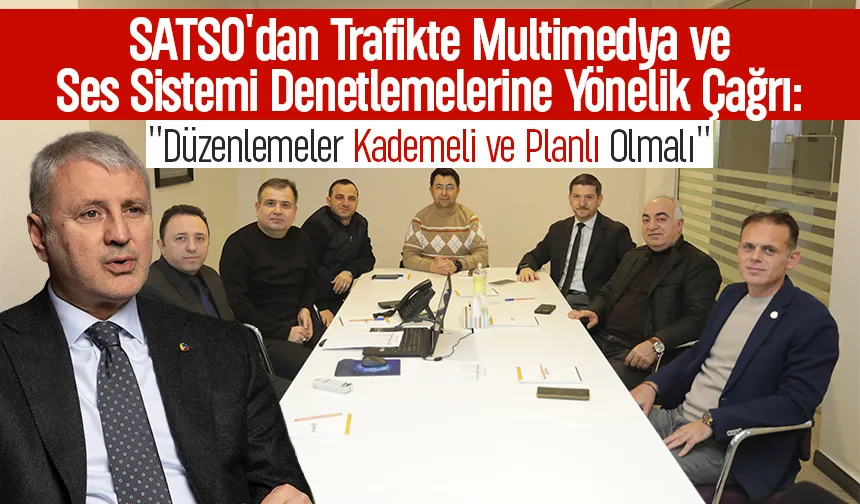 SATSO'dan multimedya ve ses sistemi açıklaması