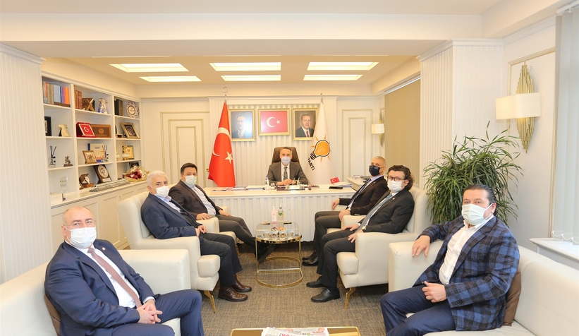 SATSO'dan siyasi partilere ziyaret