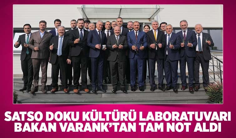 SATSO Doku Kültürü Laboratuvarı'na Bakan Varank'tan övgü