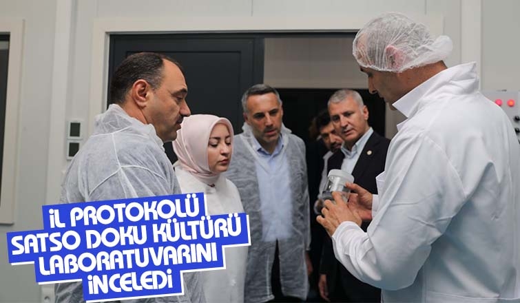 SATSO Doku Kültürü Laboratuvarını İncelediler