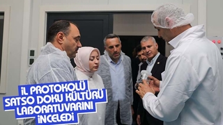 SATSO Doku Kültürü Laboratuvarını İncelediler