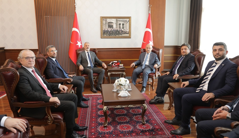 SATSO heyetinden Vali Karadeniz'e hayırlı olsun ziyareti