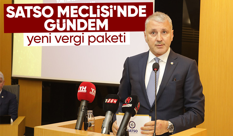 SATSO Meclis toplantısı
