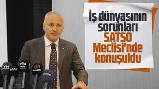 SATSO meclisi toplandı