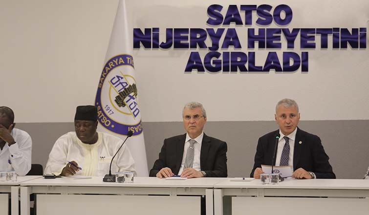 SATSO Nijerya Heyetini Ağırladı