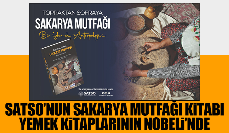 SATSO'nun yemek kitabı Türkiye'yi temsil edecek