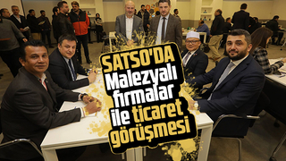 SATSO üyeleri ve Malezyalı firmalar ikili iş görüşmeleri yaptı