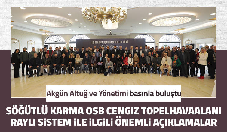 SATSO Yönetimi basınla buluştu