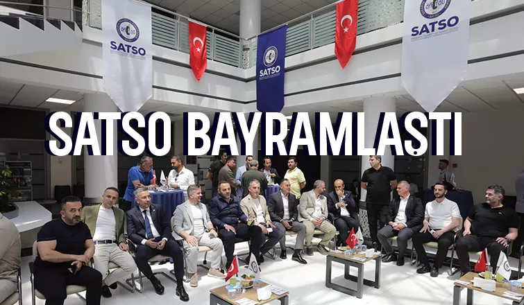 SATSO’da bayramlaşma geleneği sürdü
