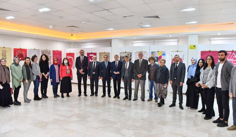 SAÜ de 22 den 22ye sergisi