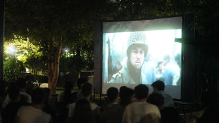 SAÜ'de açık hava sinema etkinliği sürüyor