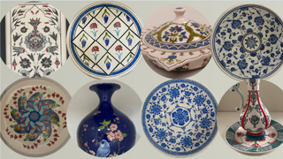 SAÜ'de çini sergisi