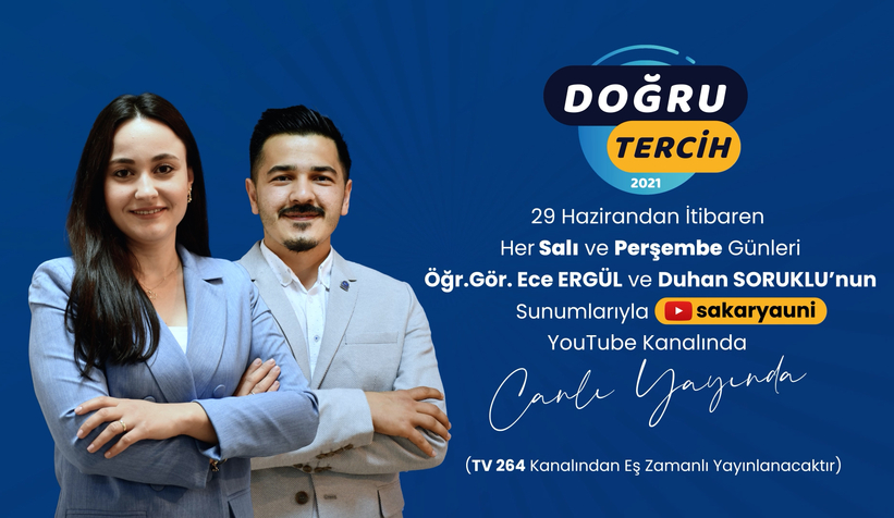 SAÜ'de Doğru Tercih Programı başlıyor