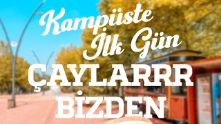 SAÜ'de eğitimin ilk günü çaylar ücretsiz