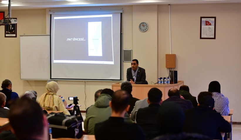 SAÜ'de Filistin Halkını Anlamak söyleşisi