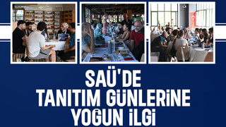 SAÜ'de tanıtım günleri yoğun ilgiyle tamamlandı