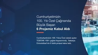 SAÜ'den TÜBİTAK Projelerinde büyük başarı