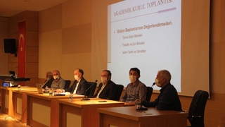 SAÜ İlahiyat Fakültesi Akademik Kurul Toplantısı yapıldı