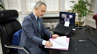 SAÜ ile Kırgız üniversitesi arasında protokol imzalandı