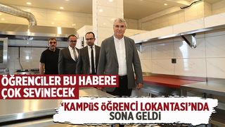 SAÜ Kampüs Öğrenci Lokantası’nda sona geldi
