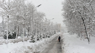 SAÜ Kampüsü'nde kar kalınlığı yarım metreye ulaştı