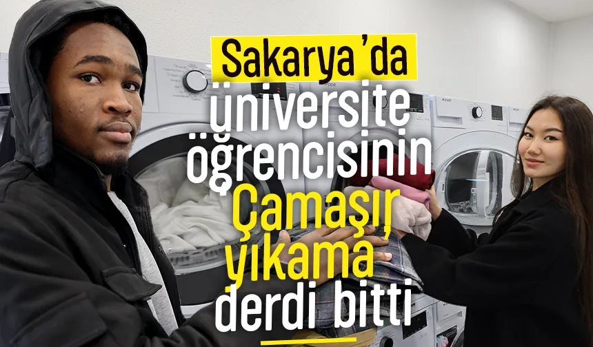 SAÜ kampüsüne öğrenci çamaşırhanesi