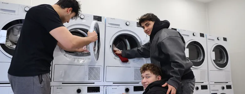 SAÜ kampüsüne öğrenci çamaşırhanesi