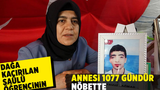 SAÜ'LÜ Yavuz'un annesinin evlat nöbeti bin 77’nci gününde