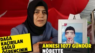 SAÜ'LÜ Yavuz'un annesinin evlat nöbeti bin 77’nci gününde