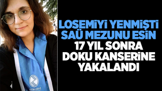 SAÜ mezunu Esin'den üzen haber