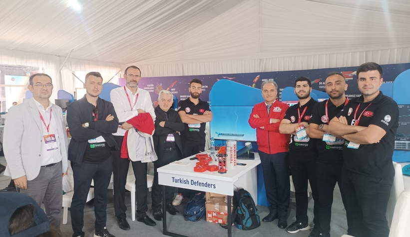 SAÜ takımı uydu yarışmasında 3'üncü