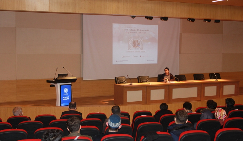 SAÜ’de ‘Mezheplerin Doğuşunda Siyaset ve Yönetim’ semineri