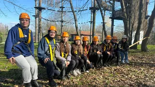 SAÜ’lü gençler Macera Park’ta kamp deneyimi yaşadı