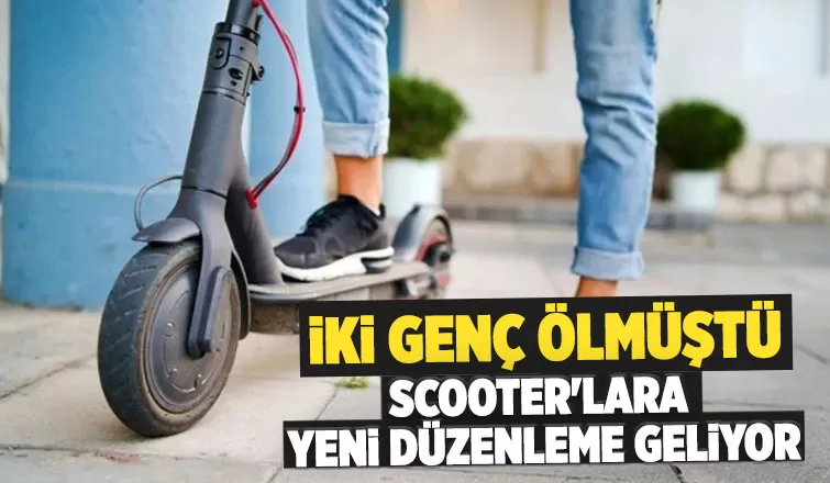 Scooter'lara yeni düzenleme geliyor