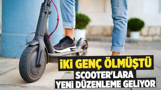 Scooter'lara yeni düzenleme geliyor