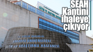 SEAH kantini 3 yıllığına kiraya verilecek