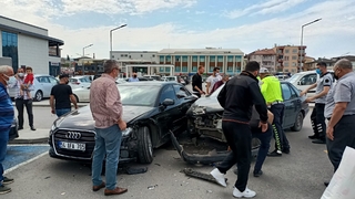 SEAH otoparkında kaza