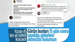 Seçimde beklediğini bulamayan muhalif seçmen Erdoğan'a oy verenlere kin kustu