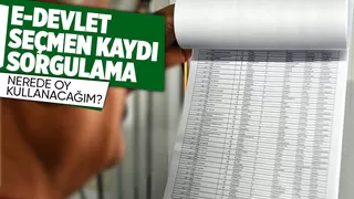 Seçmen kaydı sorgulama nasıl yapılır?