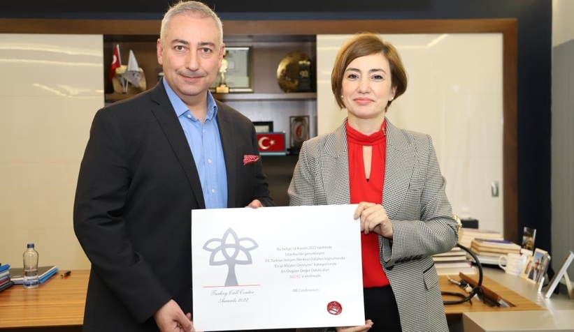 SEDAŞ, En Övgüye Değer ödülünü kazandı