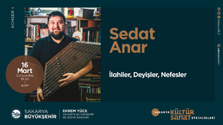 Sedat Anar konser verecek