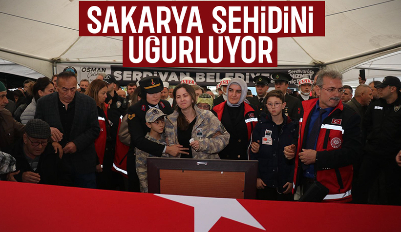 Şehidimiz Akın Karakuş'un naaşını baba ocağında