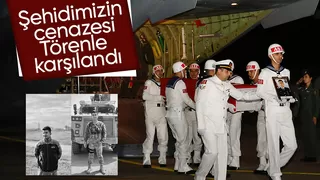 Şehidimizin cenazesi Sakarya'ya getirildi