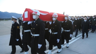 Şehidimizin cenazesi Sakarya'ya getirildi