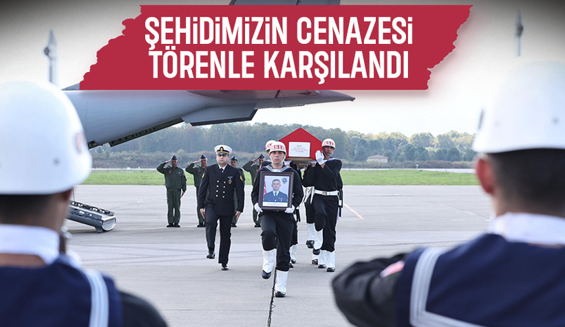 Şehidimizin cenazesi Sakarya'ya getirildi