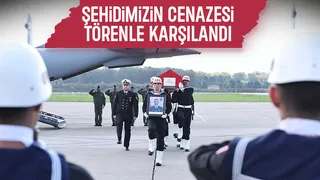 Şehidimizin cenazesi Sakarya'ya getirildi