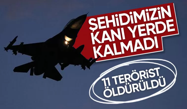 Şehidimizin kanını yerde bırakmadılar